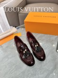 ルイヴィトン靴 LOUIS VUITTON 2024新作 グロリア ローファー