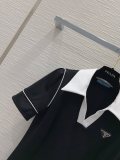 プラダ 2024FW 新商品シリーズ オープンカラー POLO ワンピース