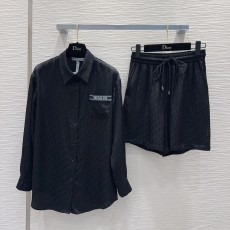 Christian Dior 2024FW 限定シリーズ モノグラム ジャガード シャツ ショーツ スーツ