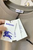 バーバリー服 BURBERRY 2024年新作 ラウンドネック半袖Tシャツ