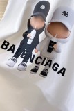 バレンシアガ服 BALENCIAGA 2024年新作 半袖Tシャツ