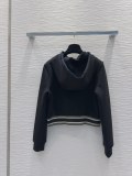 ディオール服 DIOR 2024新作 フード付きショートスウェットシャツ、レギンス、スウェットパンツスーツ