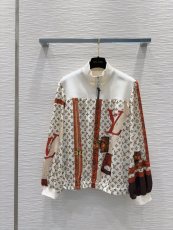 ルイヴィトン服 LOUIS VUITTON 2024新作 クラシック ノーティカル シリーズ ニット ジャケット