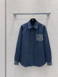 ディオール服 DIOR 2024新作 デニムシャツ