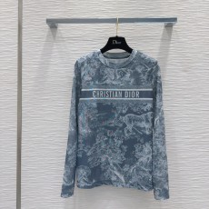 ディオール服 DIOR 2024新作 プリントロングスリーブTシャツ