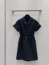 ディオール服 DIOR 2024新作 ヘップバーン風ドレス