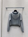 ディオール服 DIOR 2024新作 フード付きショートスウェットシャツ、レギンス、スウェットパンツスーツ