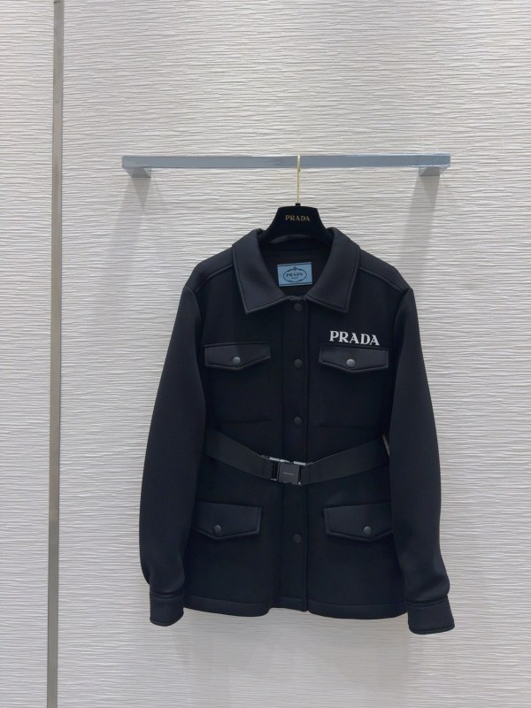 プラダ服 PRADA 2024新作 スペースコットンファッションジャケット