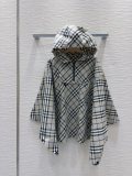 バーバリー服 BURBERRY 2024新作 ケープフード付きジャケット