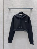 プラダ服 PRADA 2024新作 フード付きスウェットシャツセット