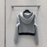 セリーヌ服 CELINE 2024新作 カジュアルなスウェットシャツとパンツのスーツ