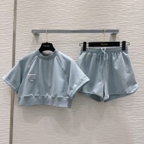 プラダ服 PRADA 2024新作 スウェットシャツスーツ