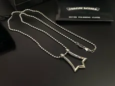クロムハーツネックレス CHROME HEARTS 2024新作 トライアングルフォークネックレス