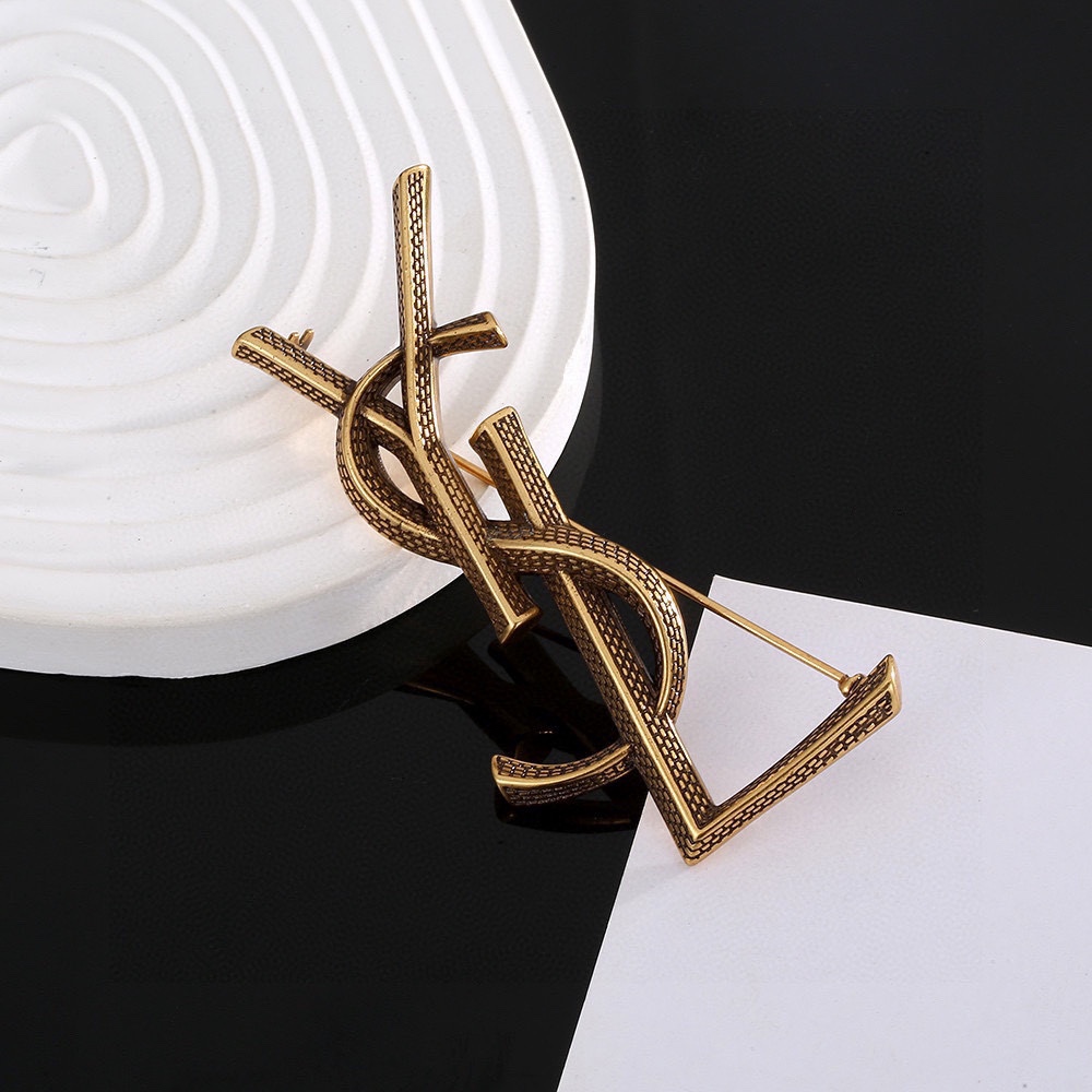サンローランブローチ Yves Saint Laurent 2024新作 ブローチ