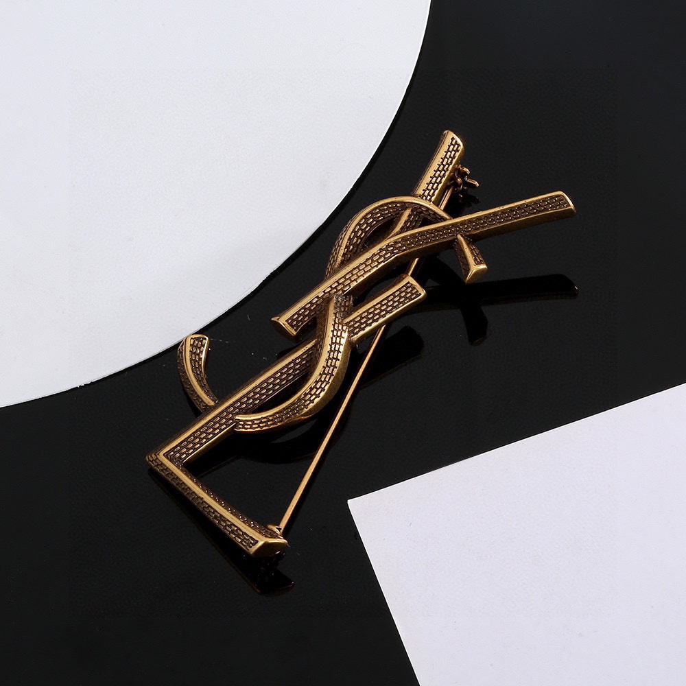 サンローランブローチ Yves Saint Laurent 2024新作 ブローチ