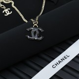 シャネルネックレス CHANEL 2024新作 デュアルCネックレス