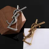サンローランブローチ Yves Saint Laurent 2024新作 ブローチ