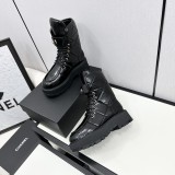 シャネル靴 CHANEL 2024新作 ショートブーツ