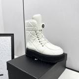 シャネル靴 CHANEL 2024新作 ショートブーツ