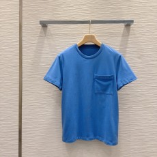 ミュウミュウ服 Miu Miu 2024新作 ピュアコットンTシャツ