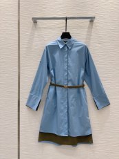 ロエベ服 LOEWE 2024新作 シャツドレス