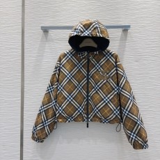 バーバリー服 BURBERRY 2024新作 チェック柄のコート