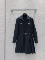 フェンディ服 FENDI 2024新作 プリーツスカート