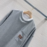 ミュウミュウ服 Miu Miu 2024新作 ピュアコットンTシャツ