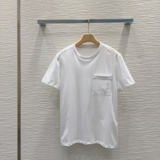 ミュウミュウ服 Miu Miu 2024新作 ピュアコットンTシャツ