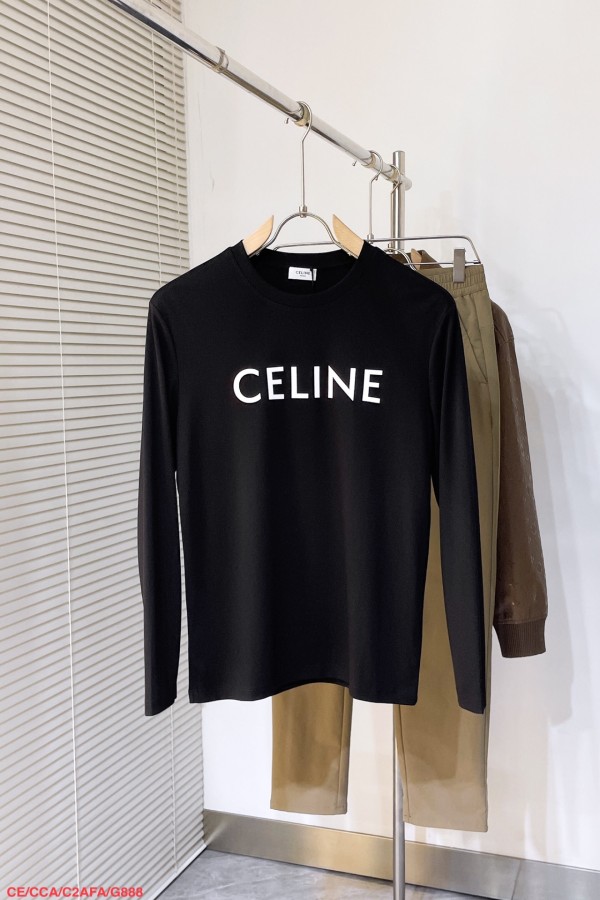 セリーヌ服 CELINE 2024新作 長袖Tシャツ