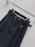 プラダ服 PRADA 2024新作 ロングプリーツスカート