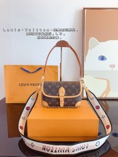 ルイヴィトンバッグ LOUIS VUITTON 2024新作 バゲットハンドバッグ