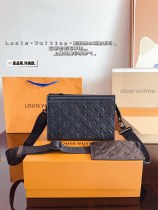 ルイヴィトンバッグ LOUIS VUITTON 2024新作 ポシェット トリオ メンズ バッグ 2-in-1