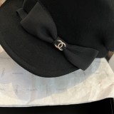 シャネル帽子 CHANEL 2024新作 ウールの帽子