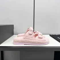 シャネル靴 CHANEL 2024新作 ラムウールモップ