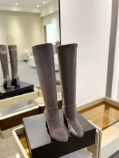 サンローラン靴 Yves Saint Laurent 2024新作 尖ったつま先のハイヒールブーツ