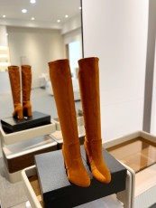 サンローラン靴 Yves Saint Laurent 2024新作 尖ったつま先のハイヒールブーツ