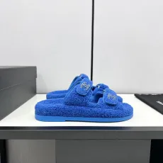 シャネル靴 CHANEL 2024新作 ラムウールモップ