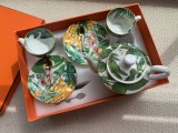 エルメス食器 HERMES 2024新作 ティーセットギフトボックス