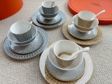 エルメス食器 HERMES 2024新作 お二人様用お食事セット