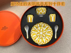エルメス食器 HERMES 2024新作 ハイボーンチャイナ食器セット