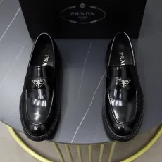 プラダ靴 PRADA 2024新作 ビジネスカジュアル革靴