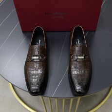 フェラガモ靴 Ferragamo 2024新作 フォーマルな革靴