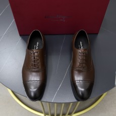 フェラガモ靴 Ferragamo 2024新作 フォーマルな革靴
