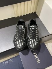 ディオール靴 DIOR 2024新作 プリント ロートップ スニーカー