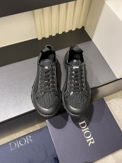 ディオール靴 DIOR 2024新作 プリント ロートップ スニーカー