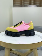 プラダ靴 PRADA 2024新作 カジュアルシューズ