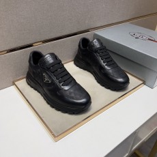 プラダ靴 PRADA 2024新作 メンズカジュアルシューズ