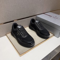 プラダ靴 PRADA 2024新作 メンズカジュアルシューズ