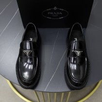 プラダ靴 PRADA 2024新作 ビジネスカジュアル革靴